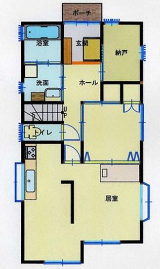 施工後　間取り図